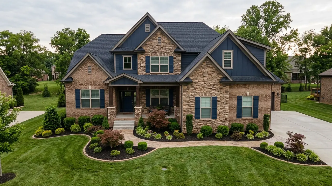 The Mt. Juliet skyline and neighborhoods